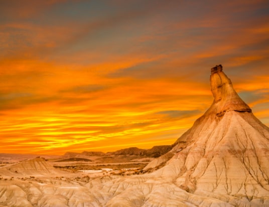 foto de las bardenas reales navarra