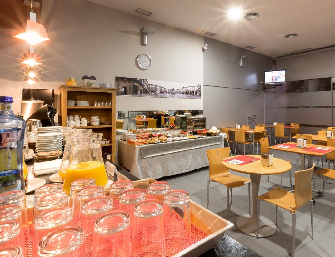 servicio de cafetería